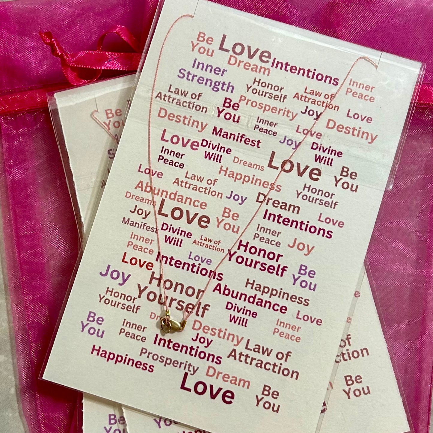 Tiny Wishes Necklace – Pink Tourmaline (Love & Compassion)