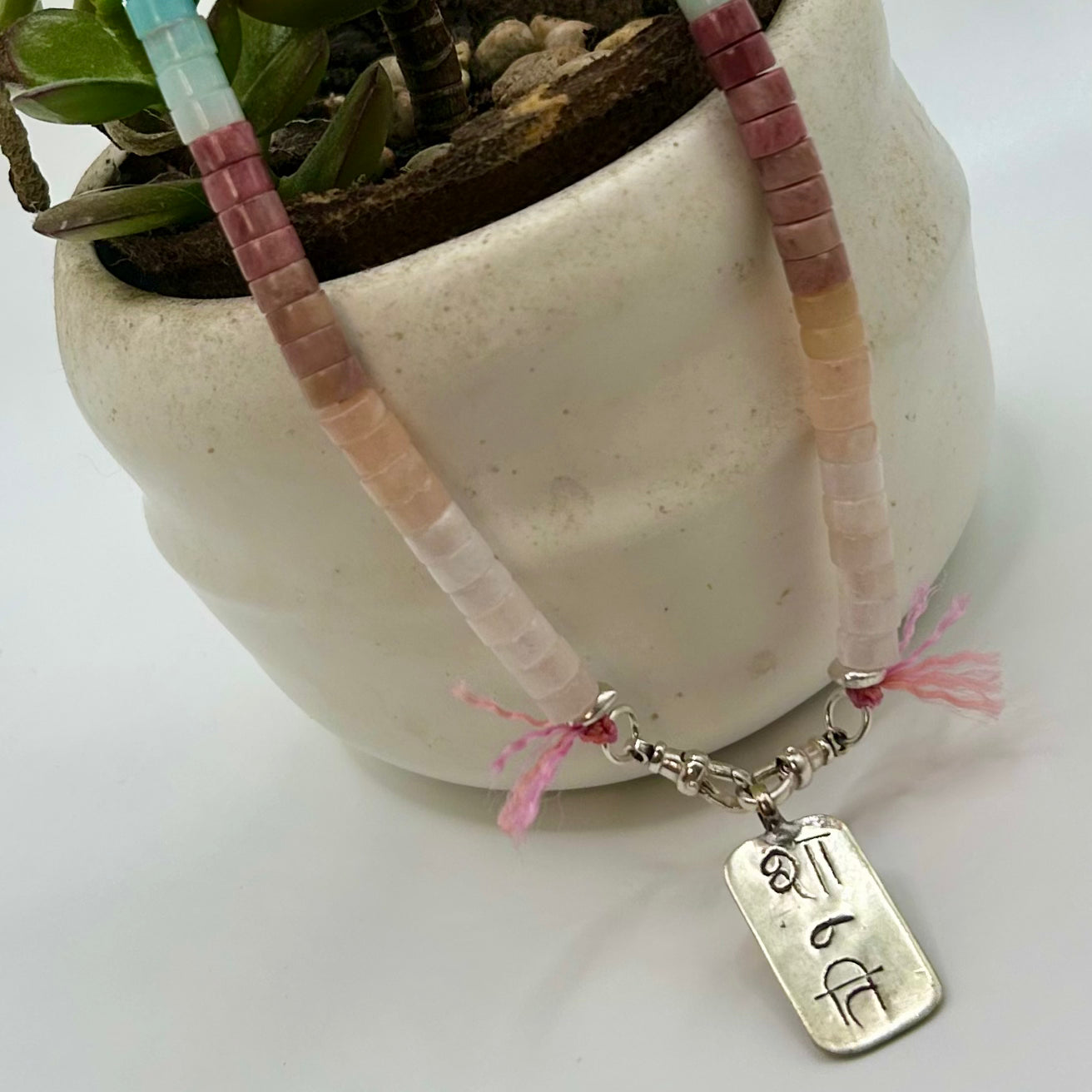 Shanti ~ Peace ~ Heshi Beaded Necklace