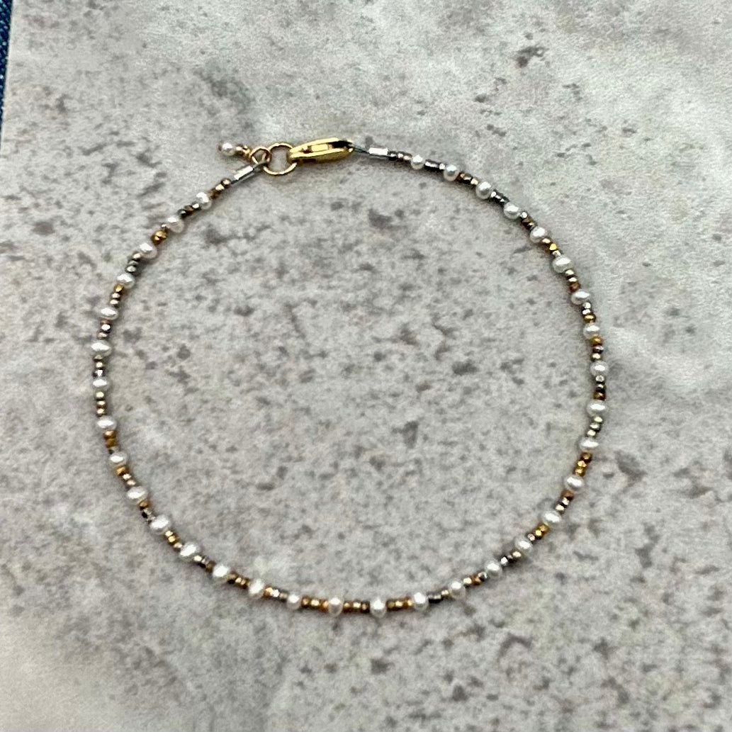Sparkle Pearl Bracelet