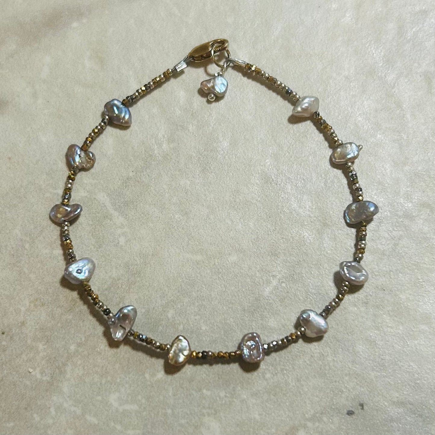 Sparkle Pearl Bracelet