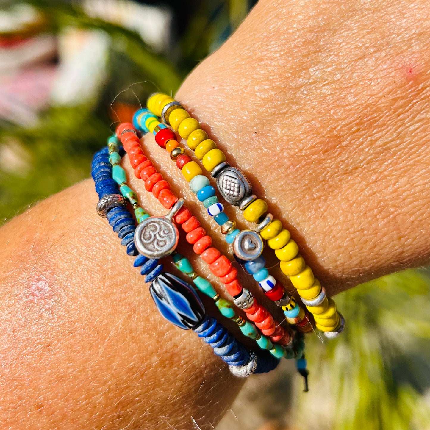 Bright & Heartfelt Yellow Bracelet