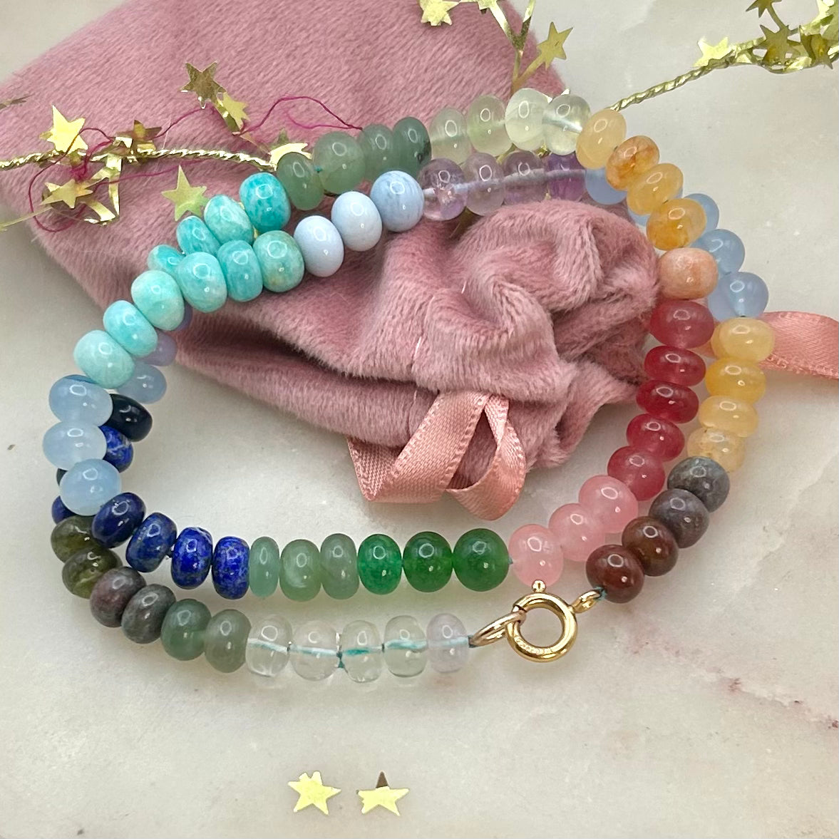 Candy Gemstone Necklace