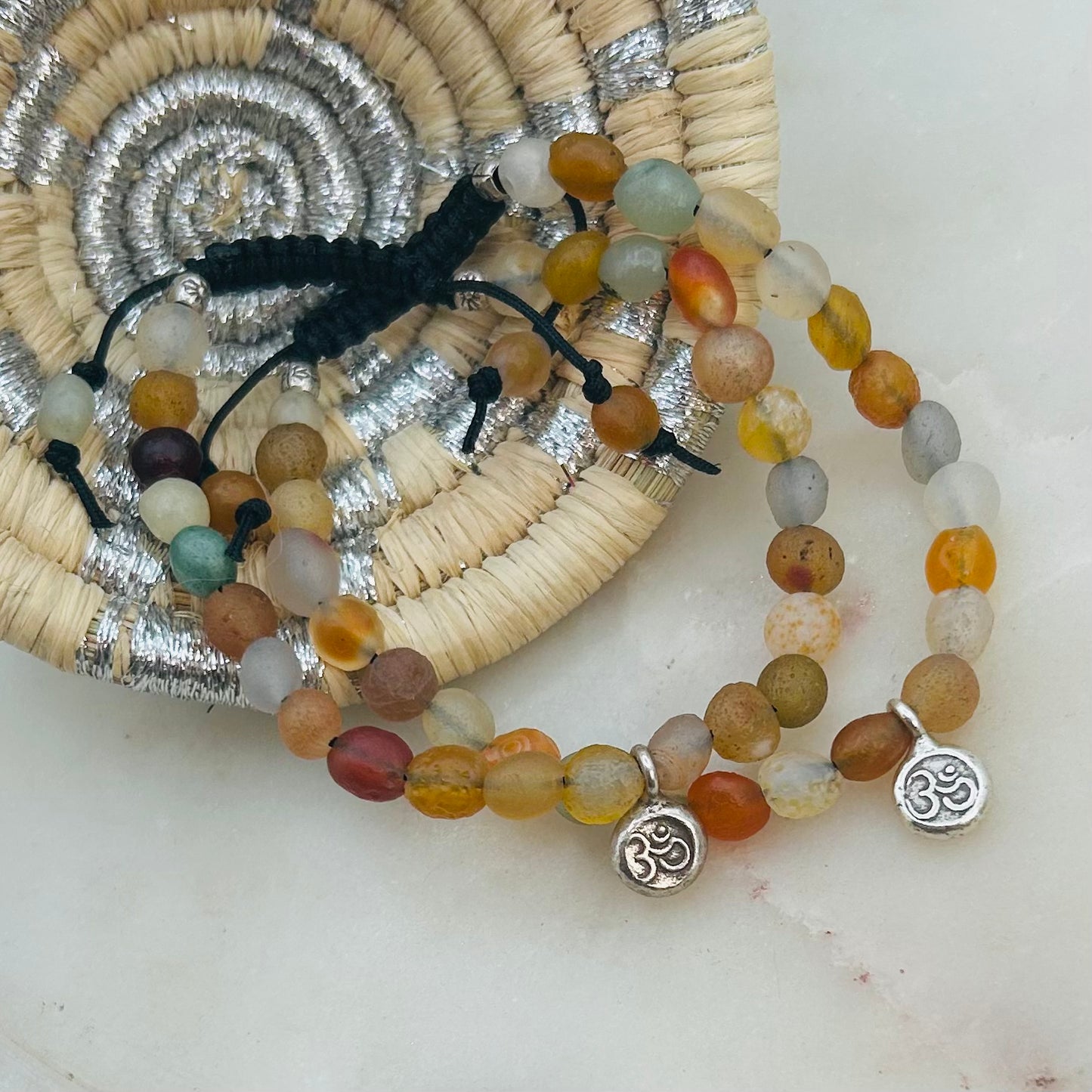 Gobi Desert Om Bracelet