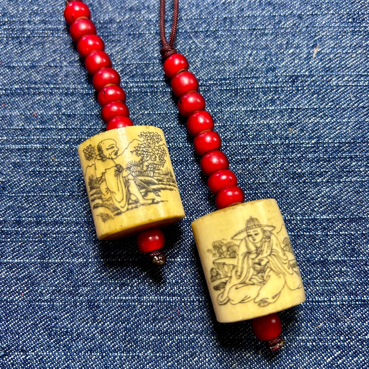 Vintage Japanese Prayer Buddha Bead
