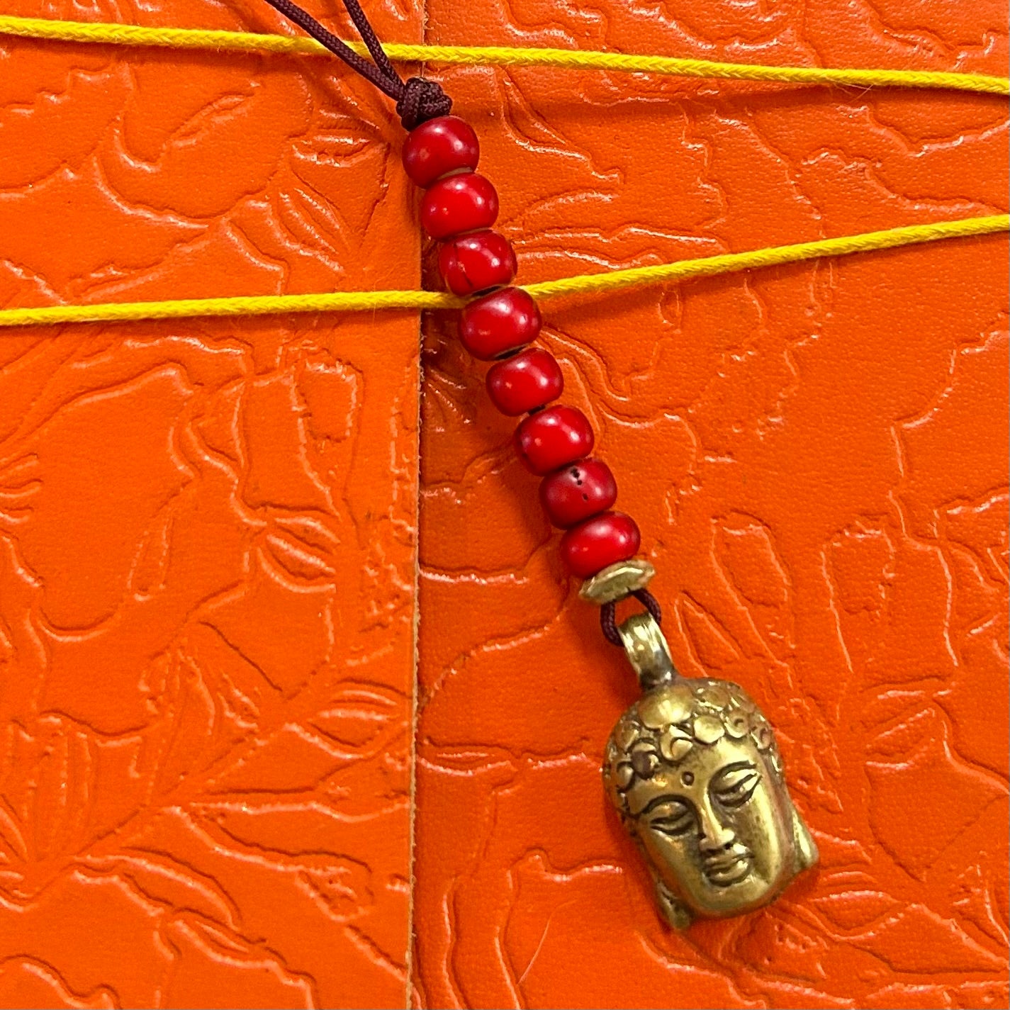 Brass Buddha Handbag Charm