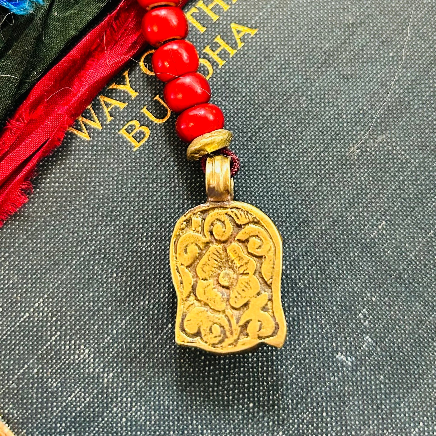 Brass Buddha Handbag Charm