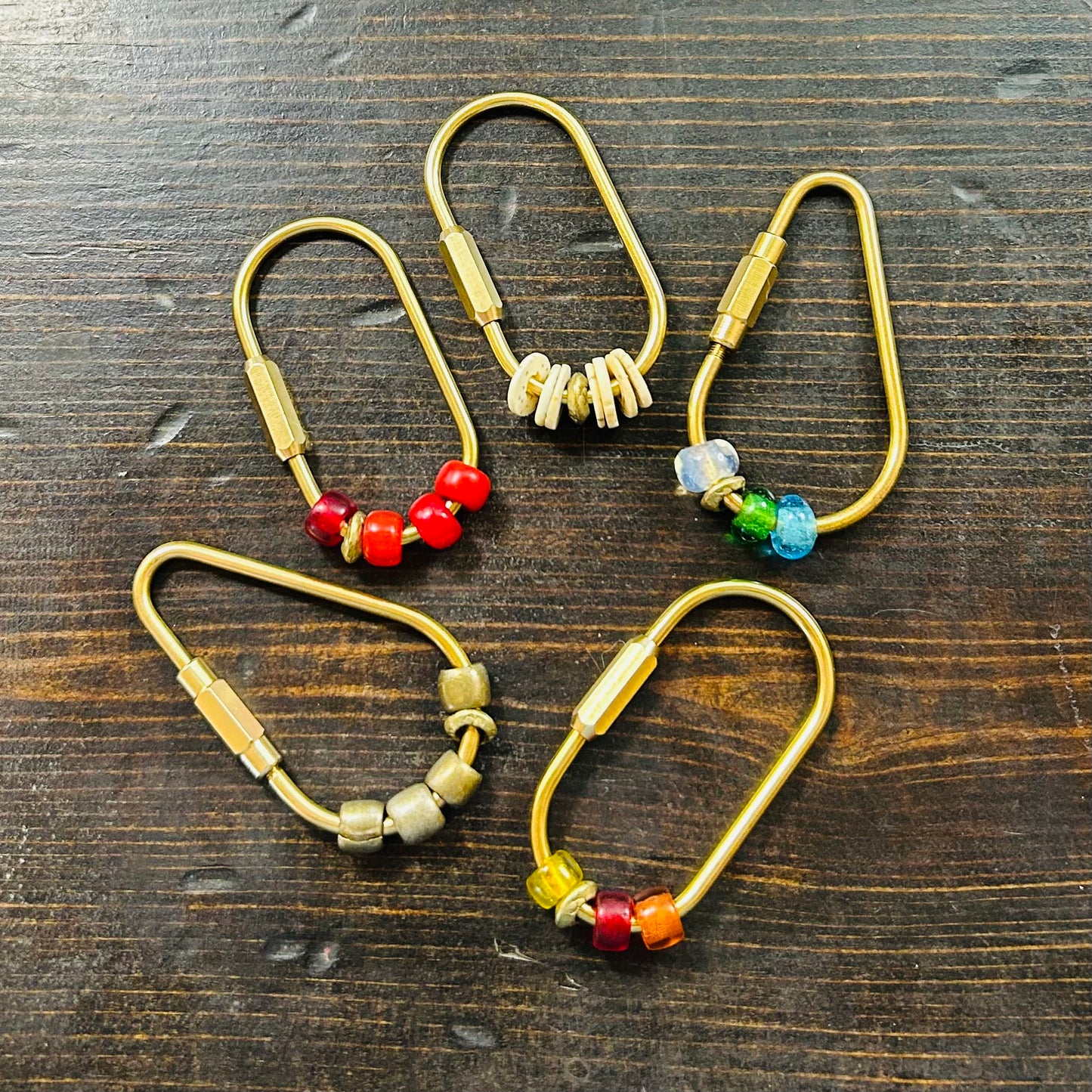 Brass Carabiner - Handbag Charm Holder
