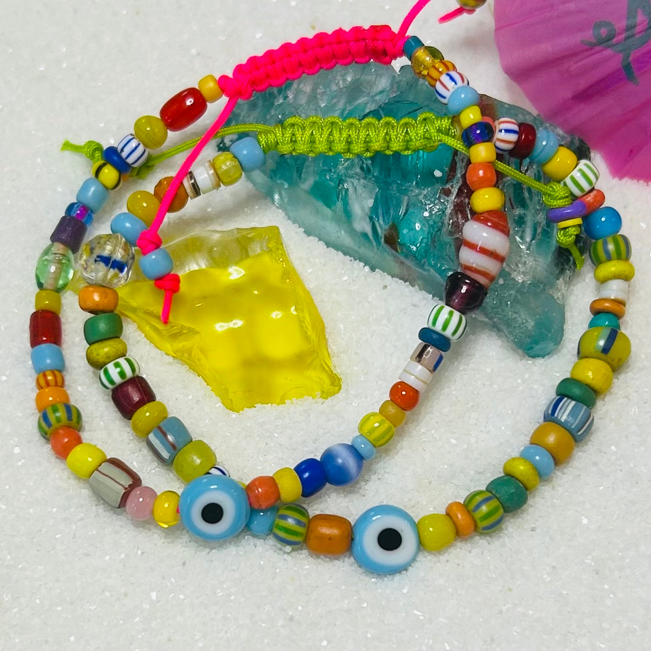 Beachy Watch Over Me Bracelet