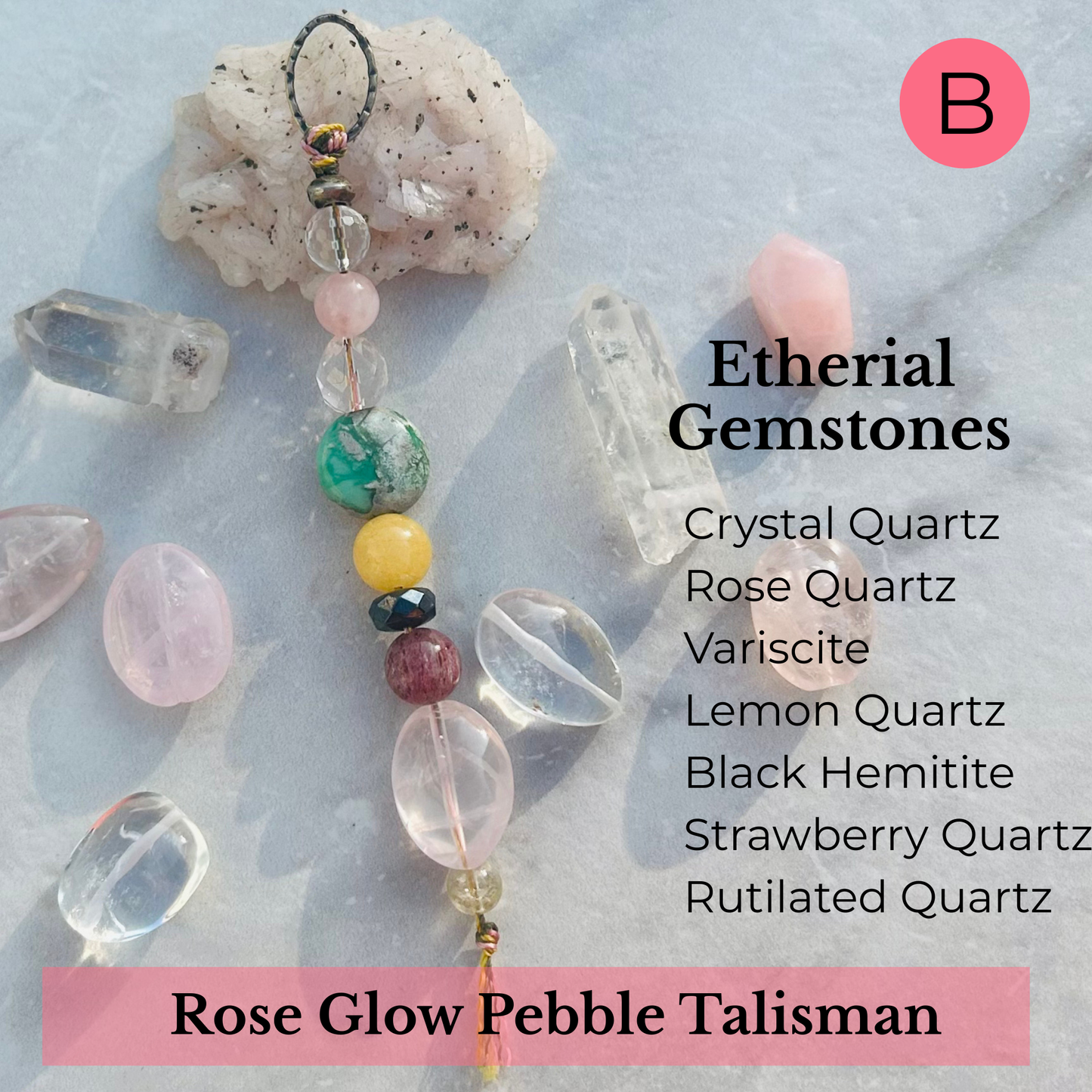 Rose Quartz Radiance Talisman