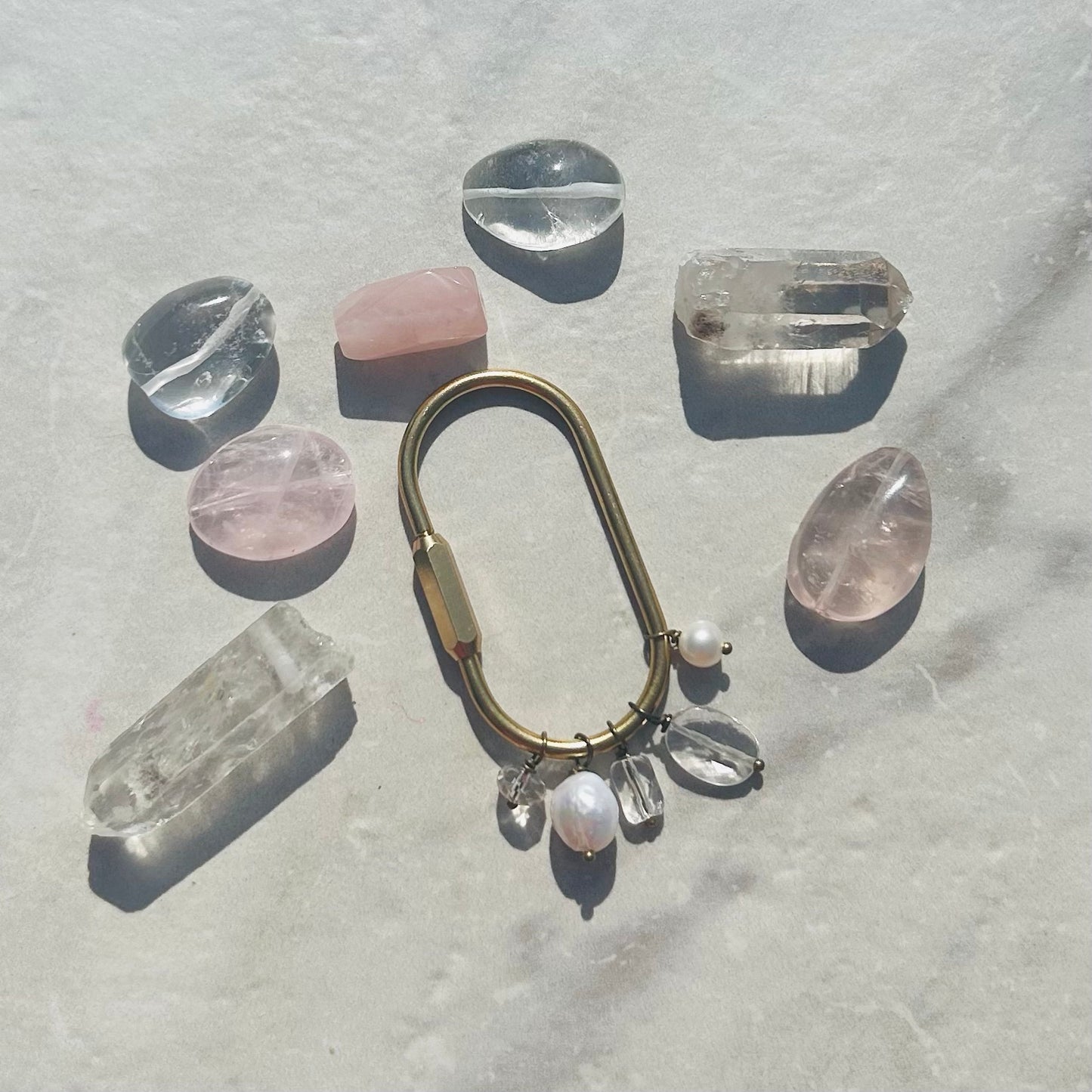 Etherial Gemstone Carabiner