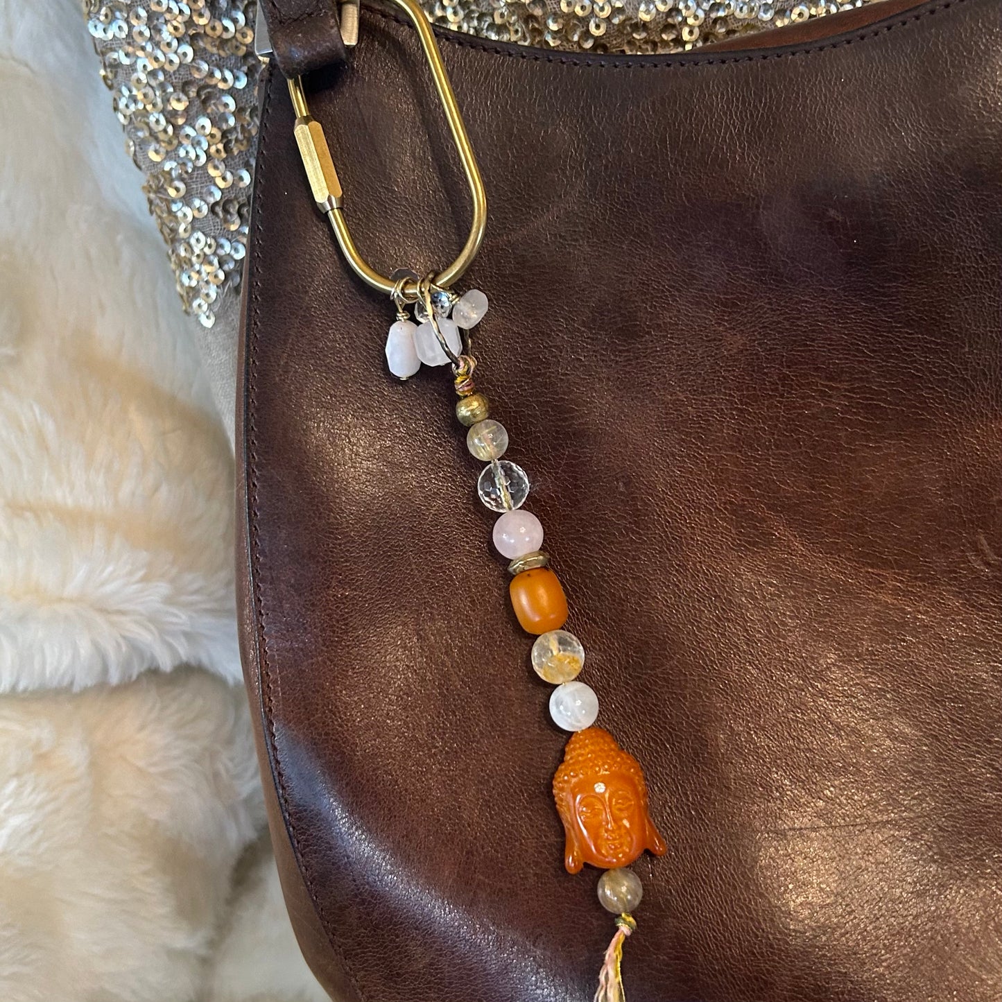 Etherial Gemstone Carabiner