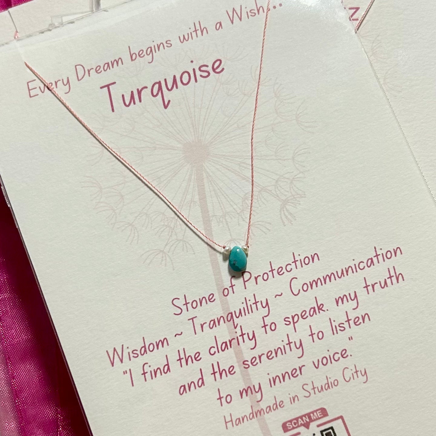 Turquoise Wish Necklace