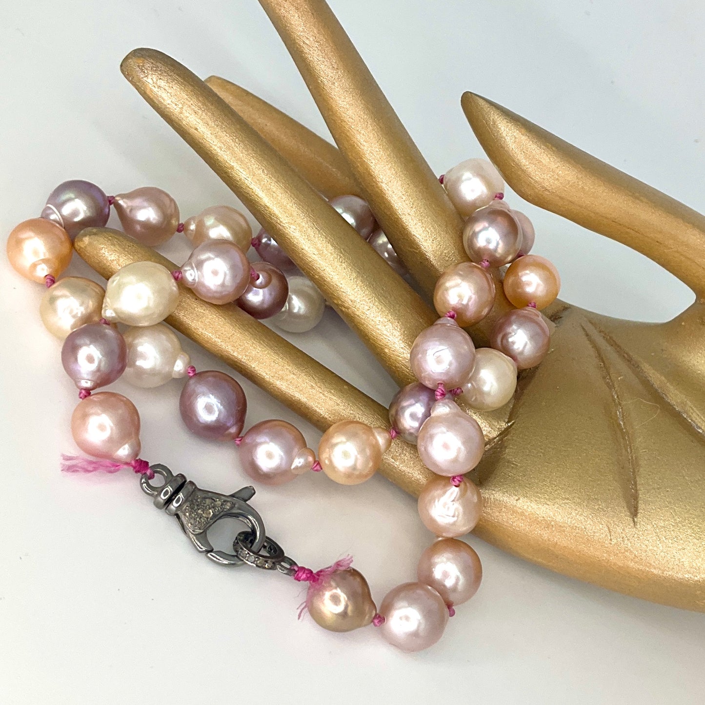 Pretty In Pink Ombre Pearls