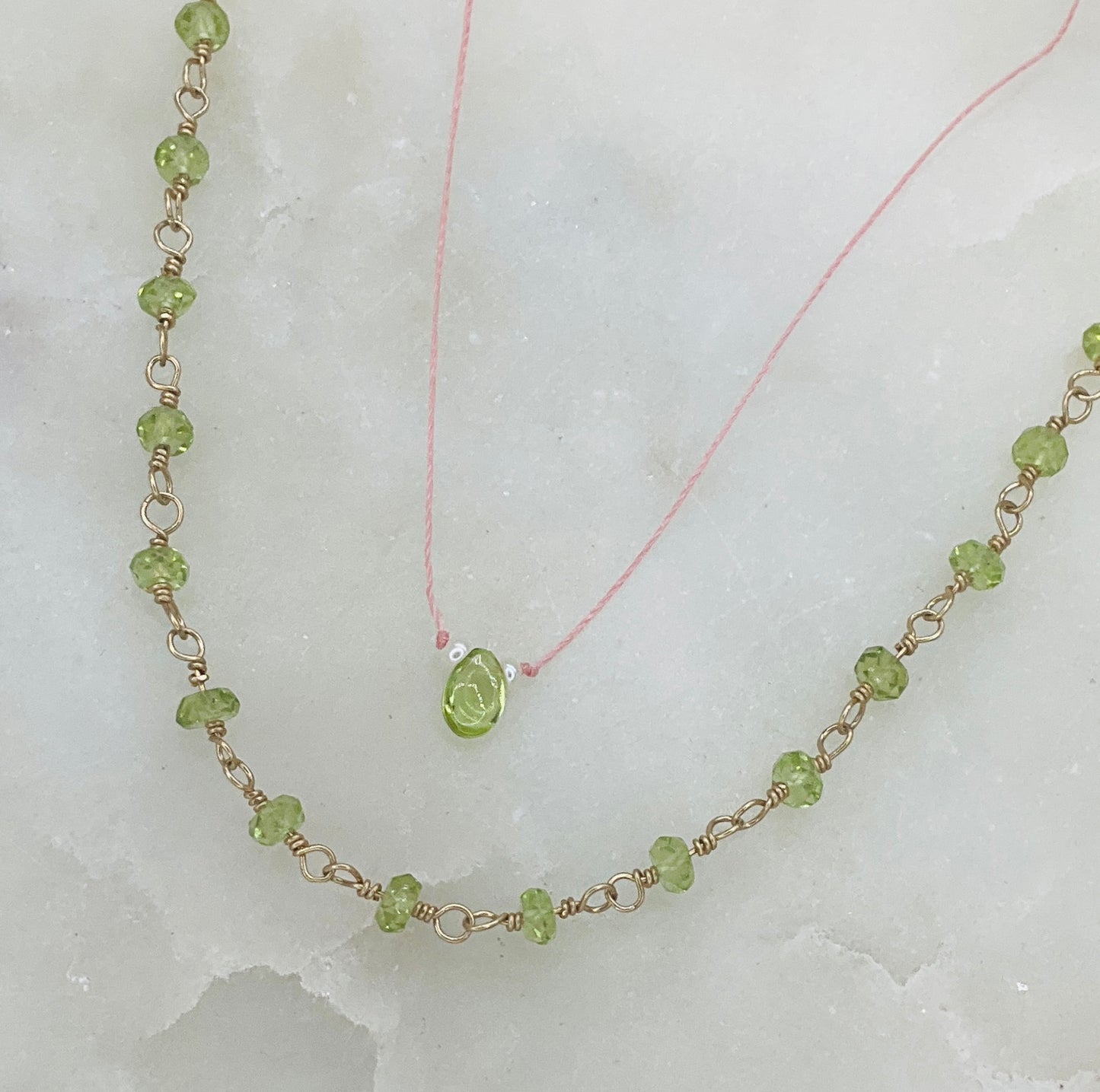 Peridot Wish Necklace