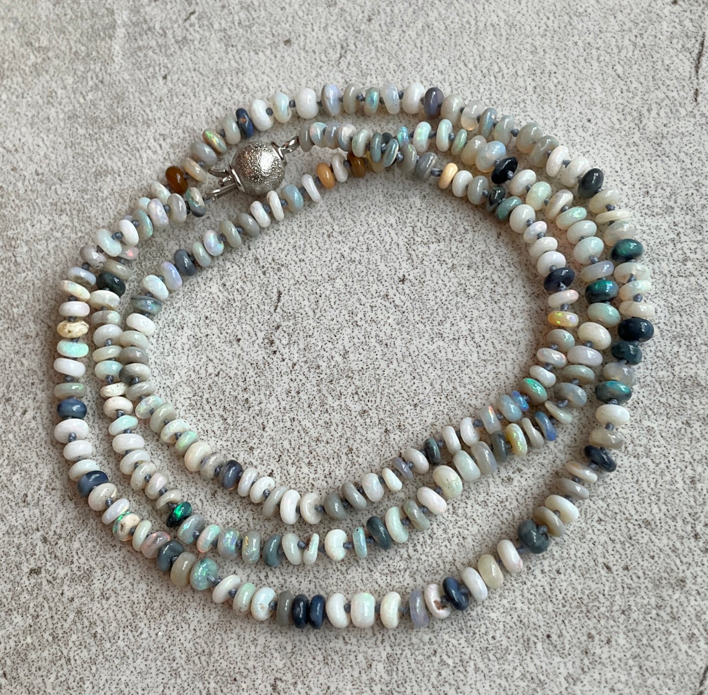 Mini Australian Opal Necklace