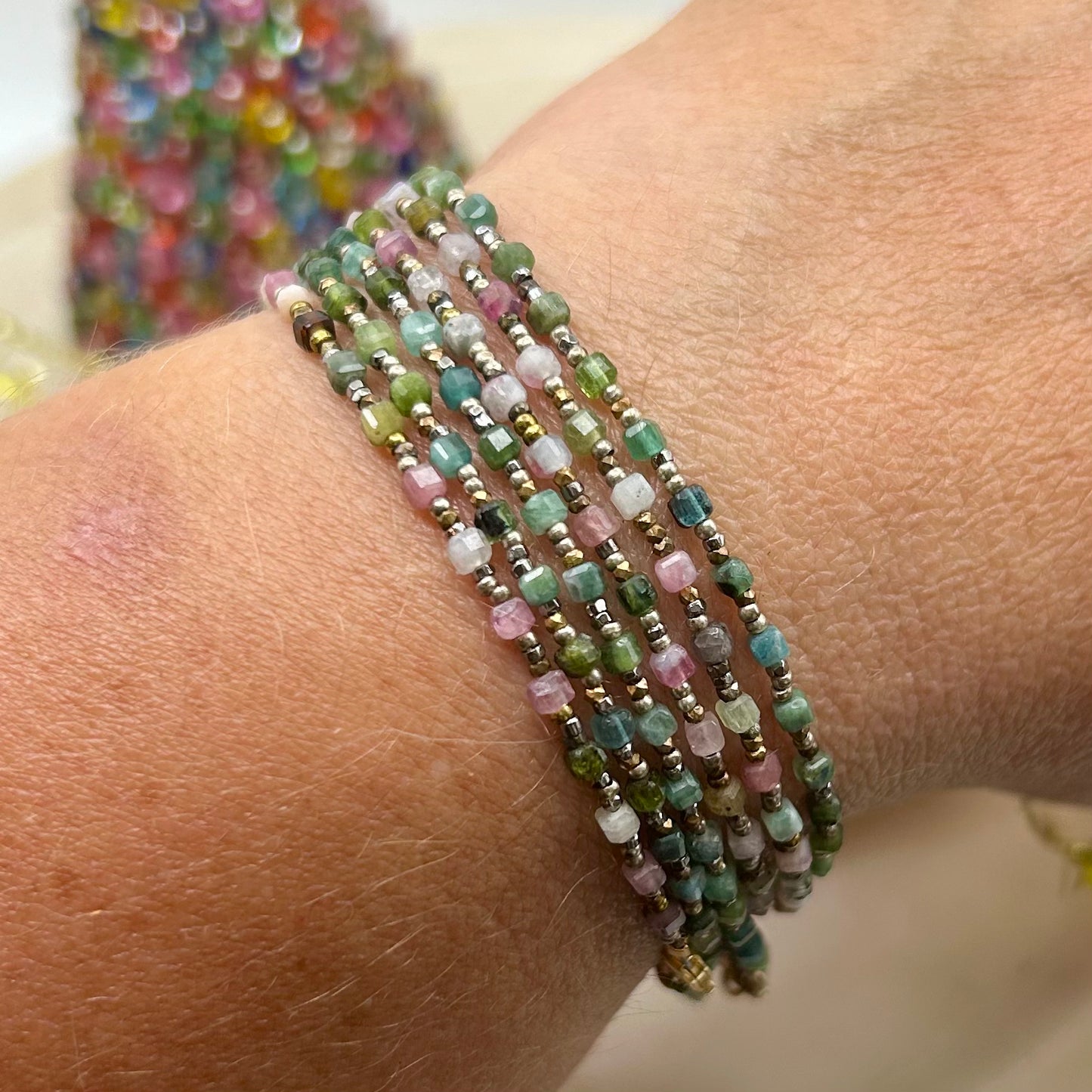 Sparkle Tourmaline  Bracelet