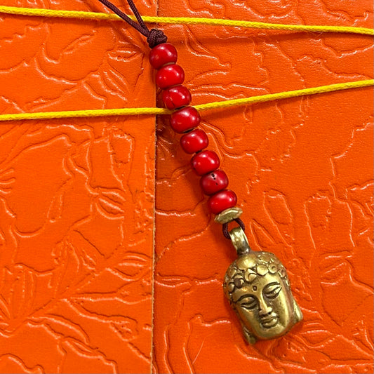 Brass Buddha Handbag Charm