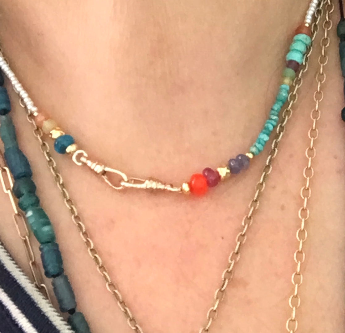 Happiness Gemstone Necklace #1