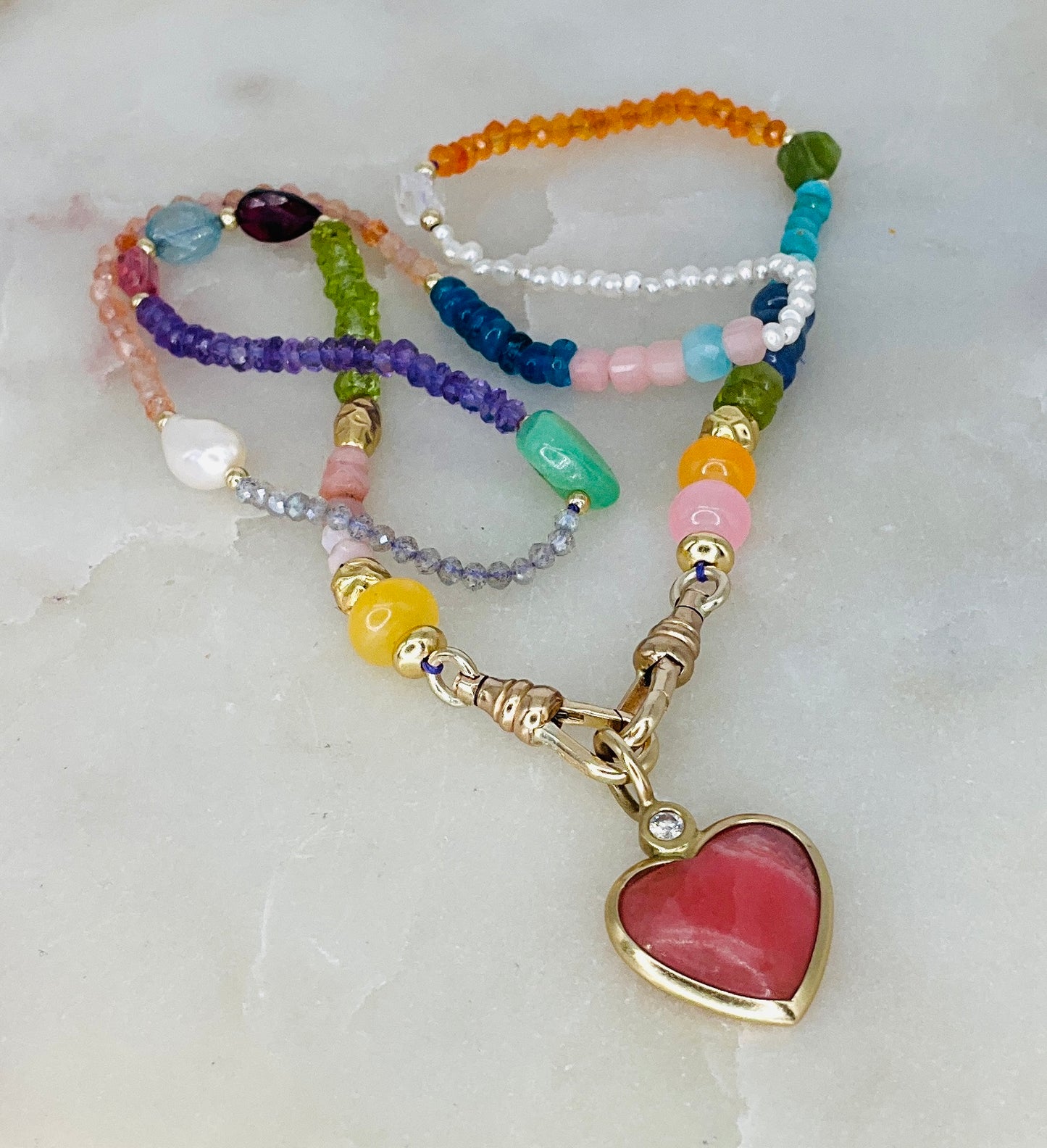 Happiness Gemstone Necklace #6